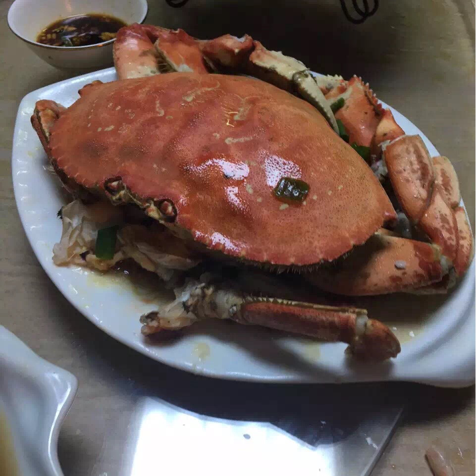 珍宝蟹两吃（清蒸+辣炒）