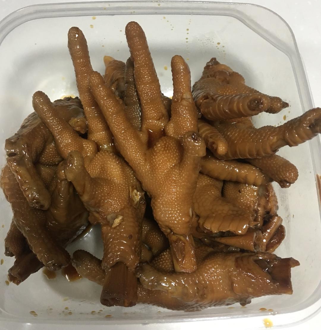 秘制红烧鸡爪