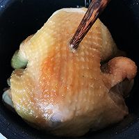 电饭煲盐焗鸡【手撕鸡】简易版的做法 步骤4