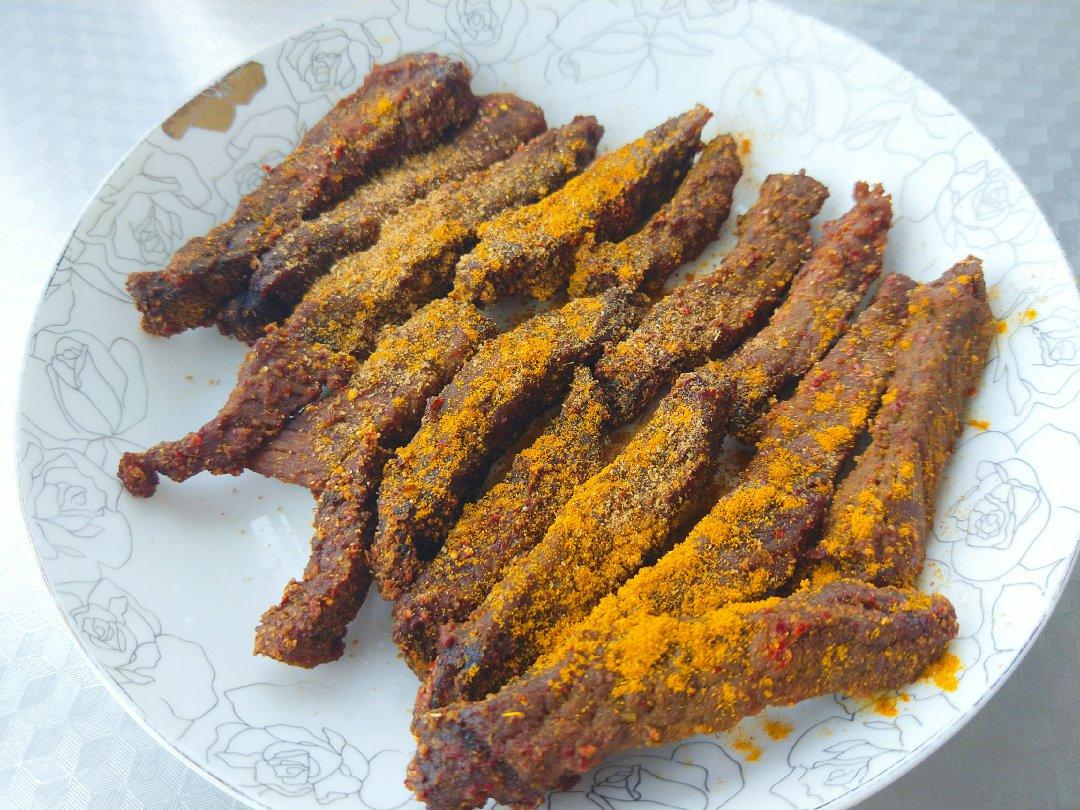 【麻辣牛肉干】