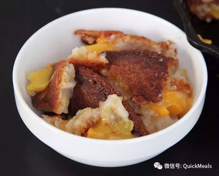 黄桃脆皮蛋糕Cobbler