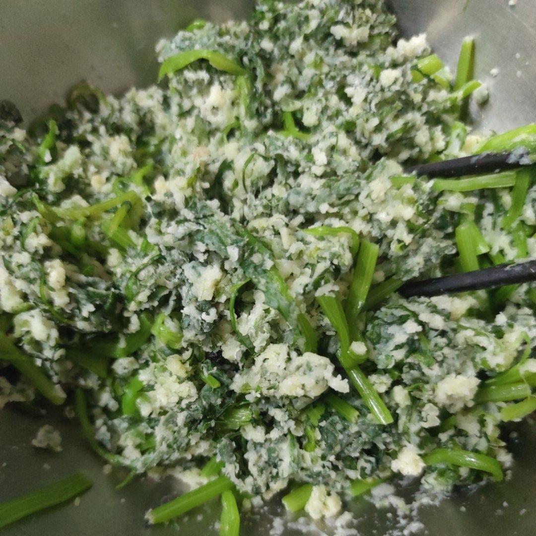 蒸茼蒿，好吃不上火！