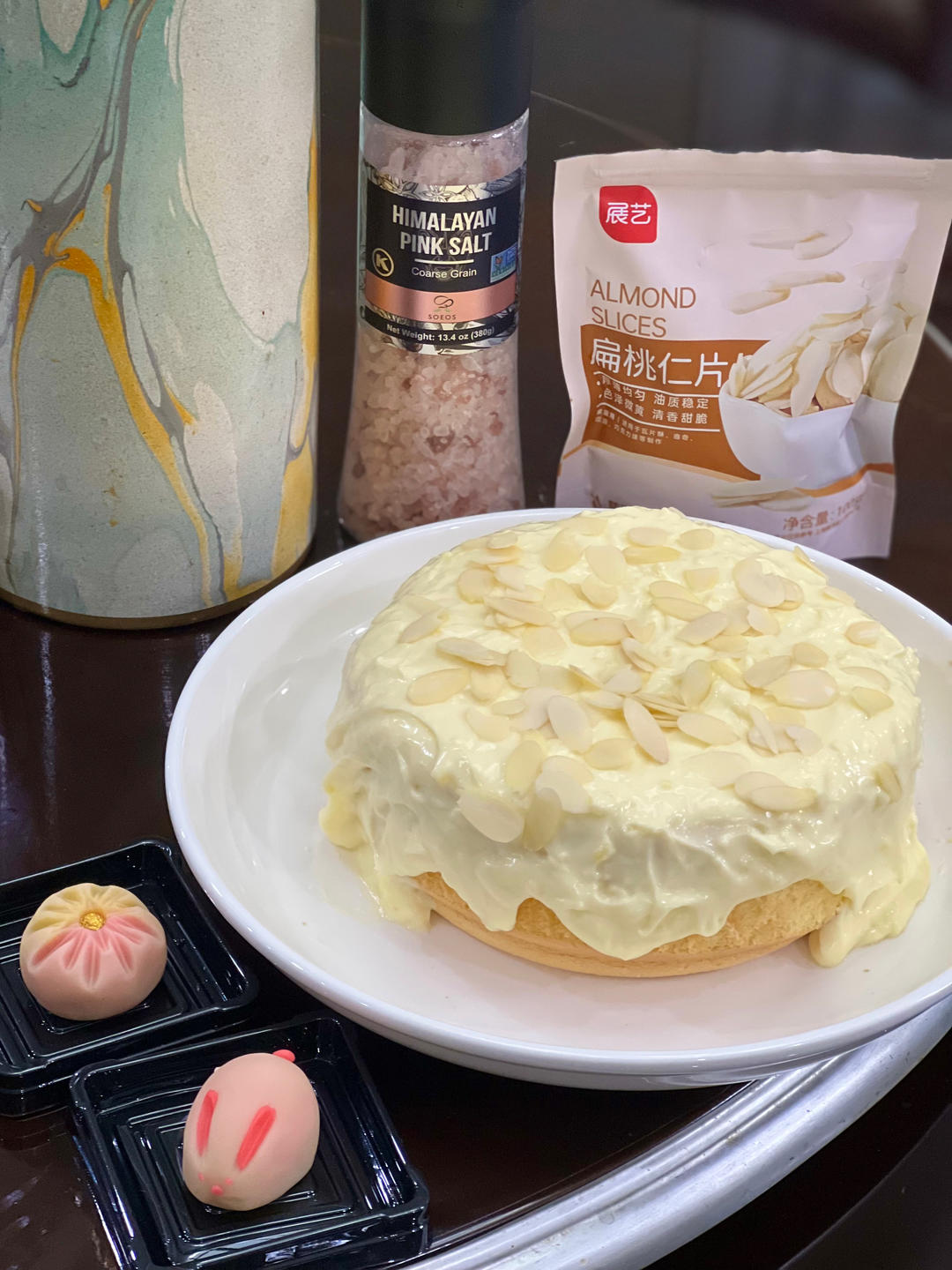 爆浆海盐奶盖蛋糕