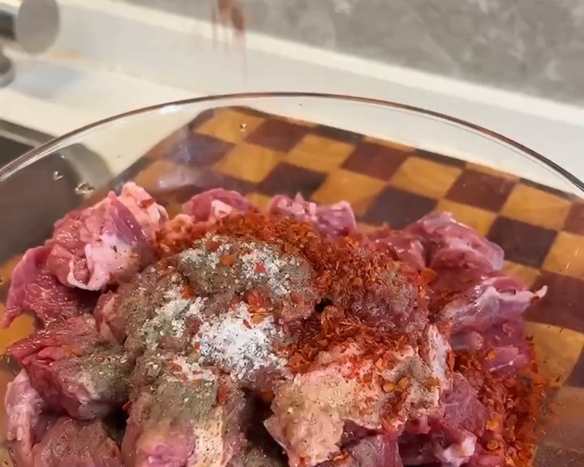 减脂期也可以吃的空气炸锅版菠萝牛肉串的做法 步骤6