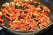 西芹泡椒炒肉丝的做法 步骤4