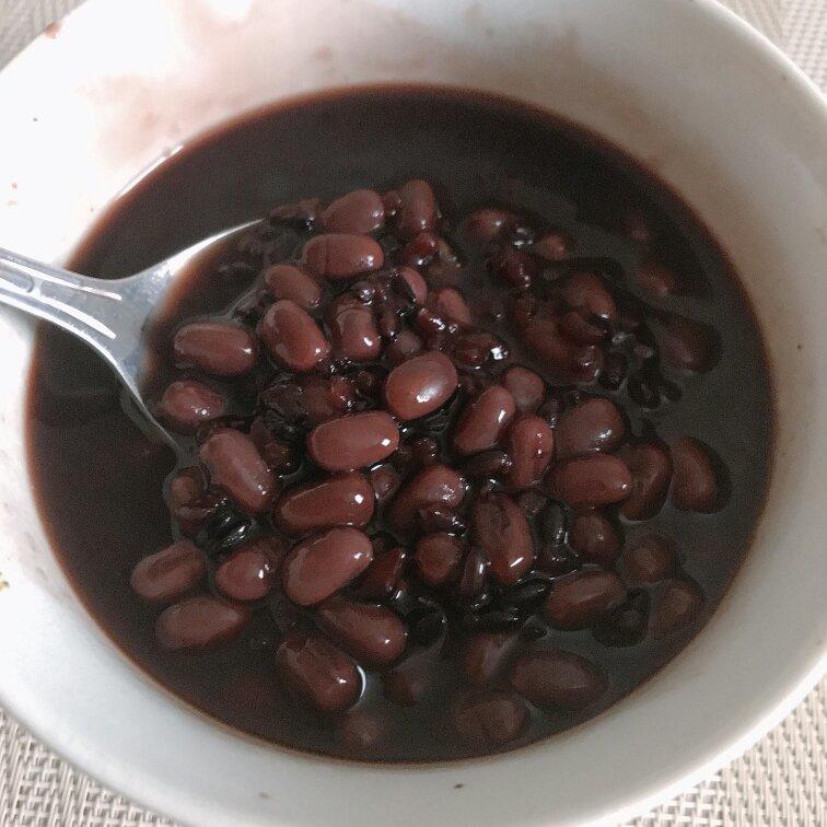 红豆黑米糖水（电饭煲版）