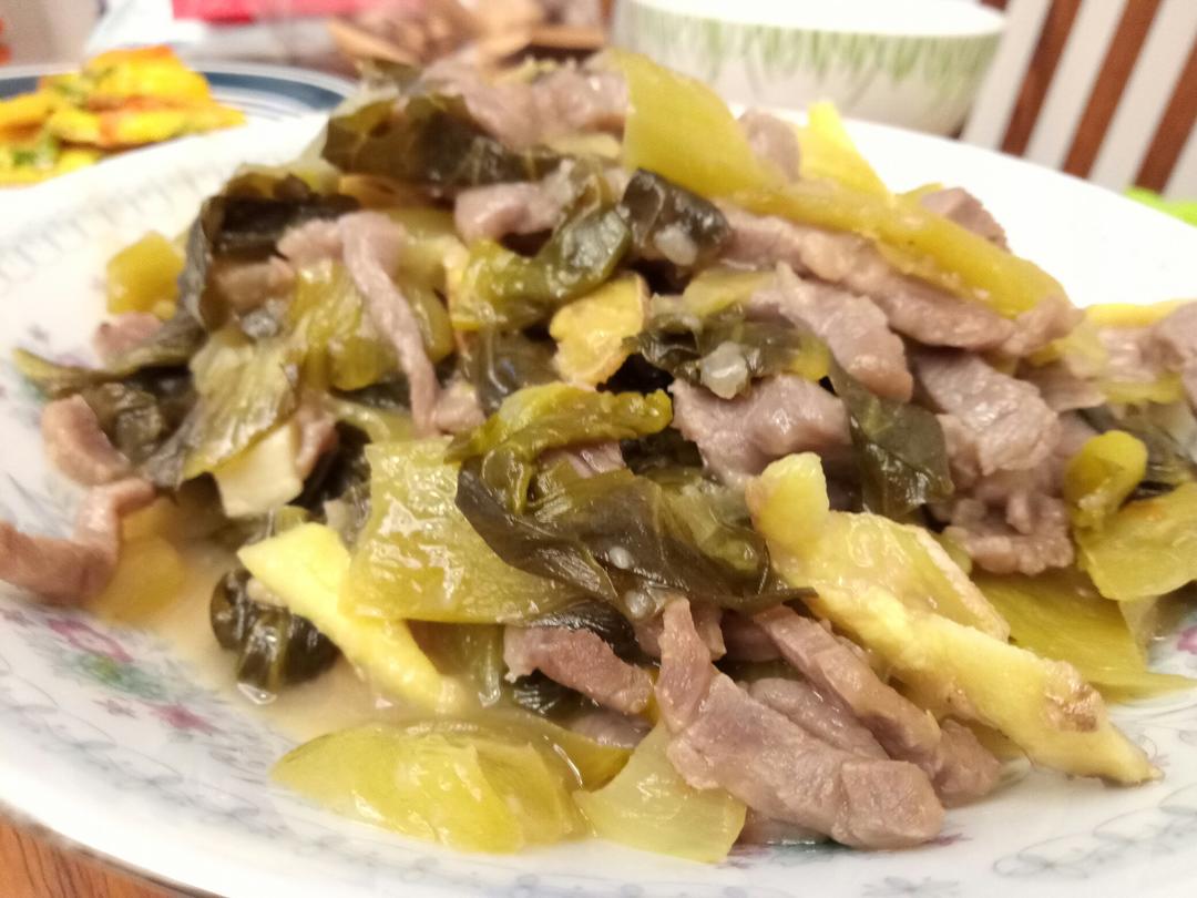 牛肉炒酸菜