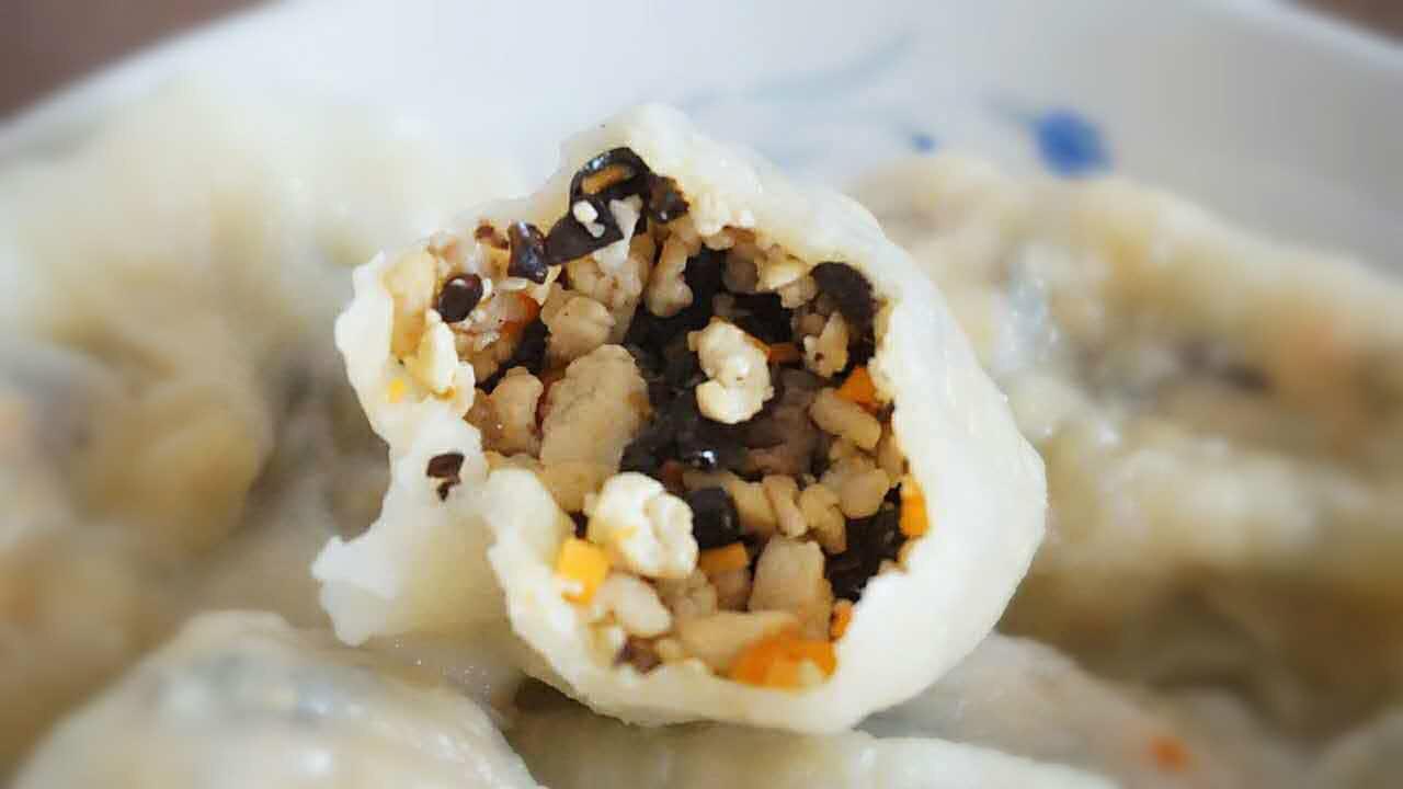 鲜香豆腐素饺子的做法