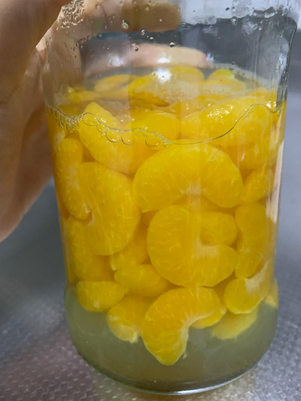 冰糖橘子罐头（超简单去白筋）