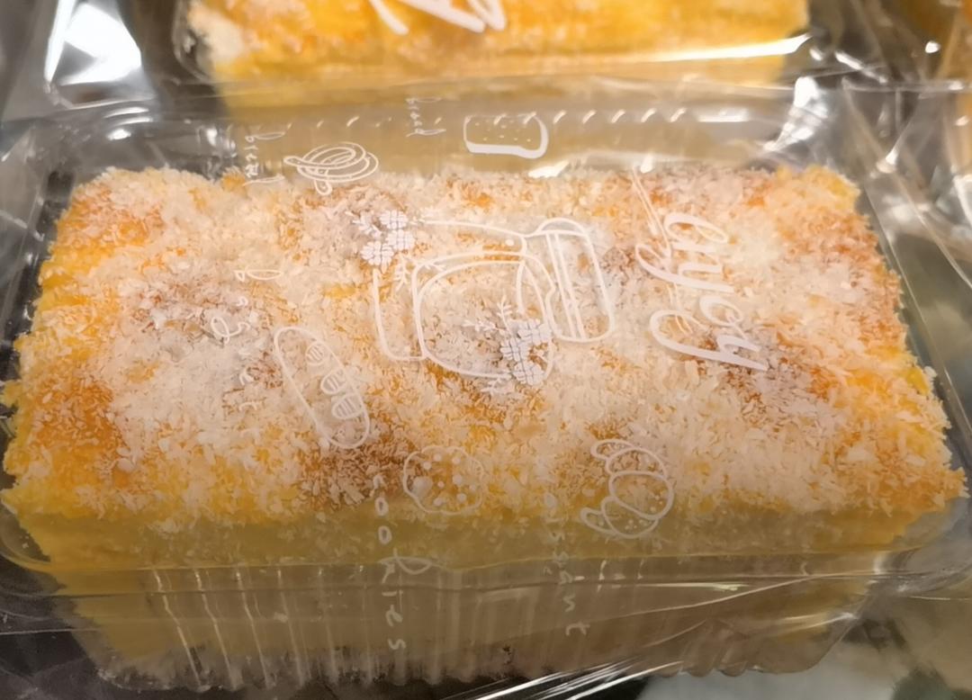 椰香蓝莓香妃蛋糕