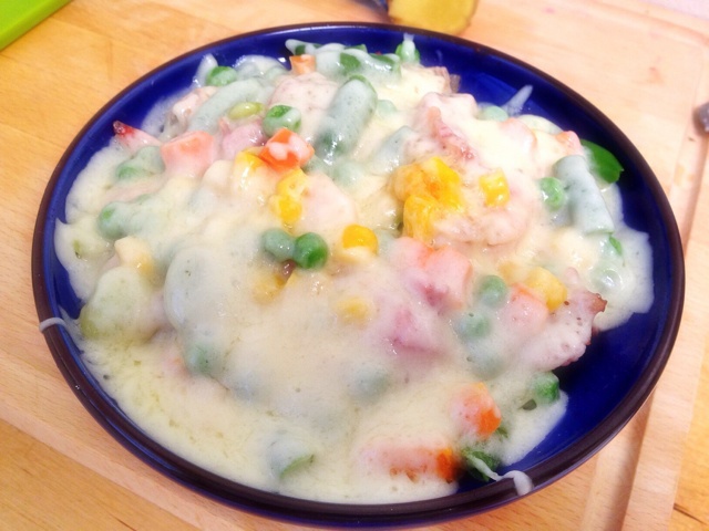 海鲜芝士焗饭
