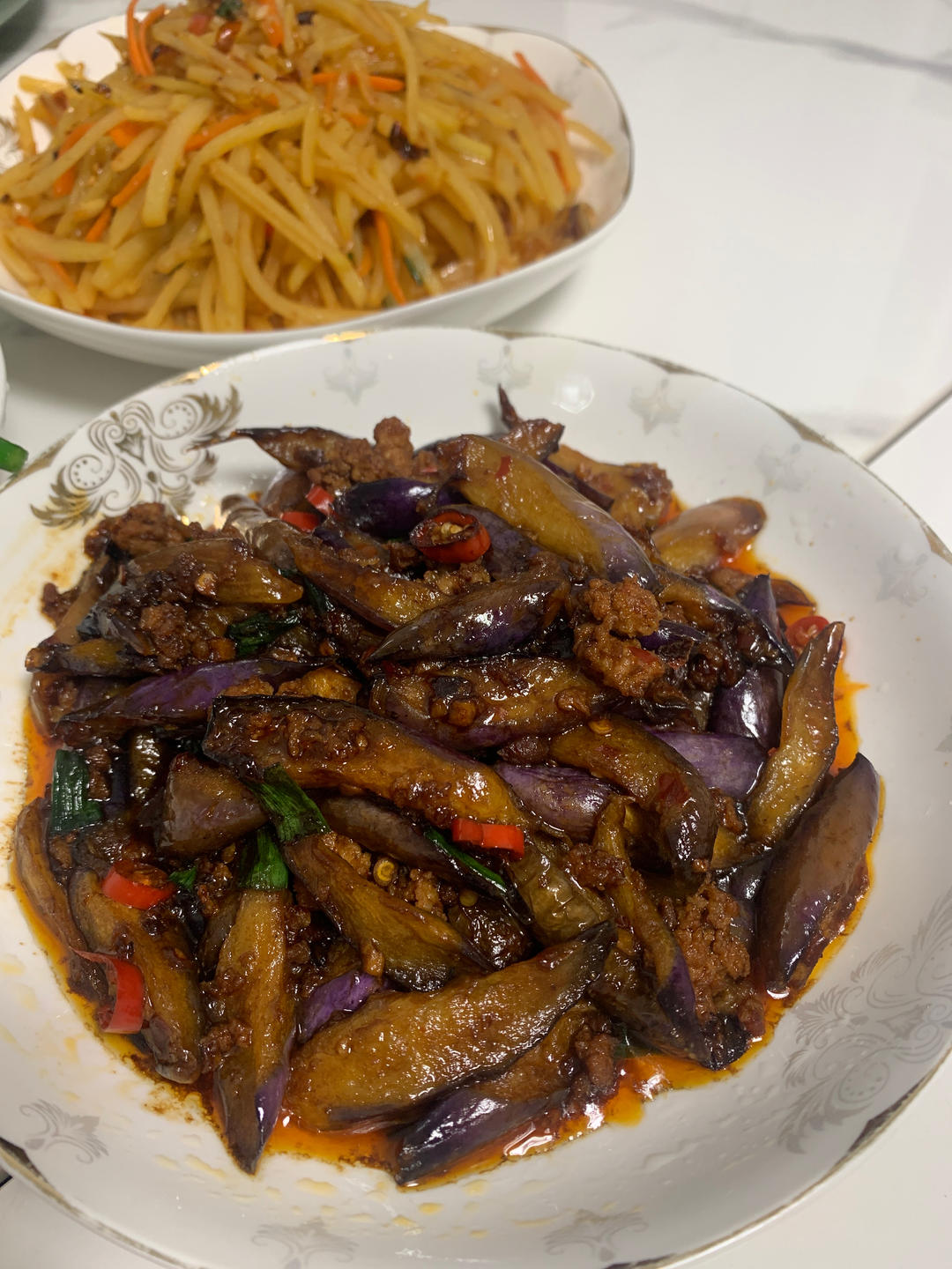 无敌好吃巨下饭的家常菜～肉沫茄子