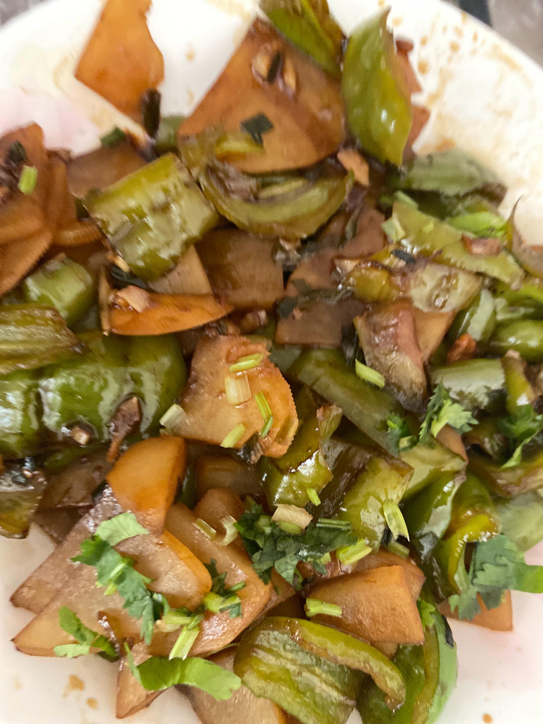 比肉都好吃的青椒炒土豆片😋简单又美味❗️