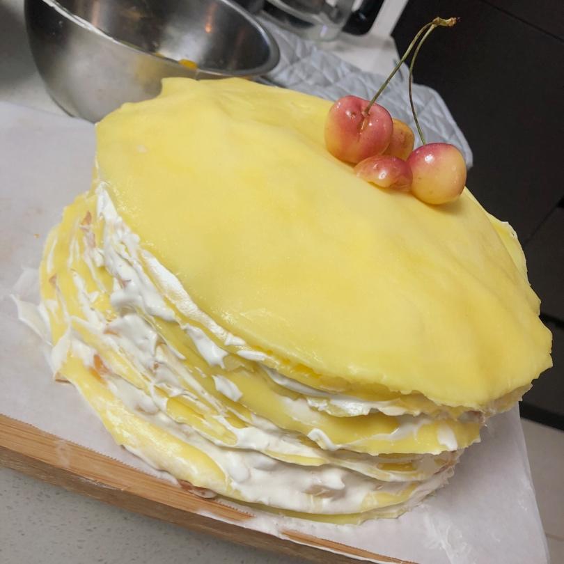 榴莲千层（超软糯蛋皮配方٩( ᐛ )و