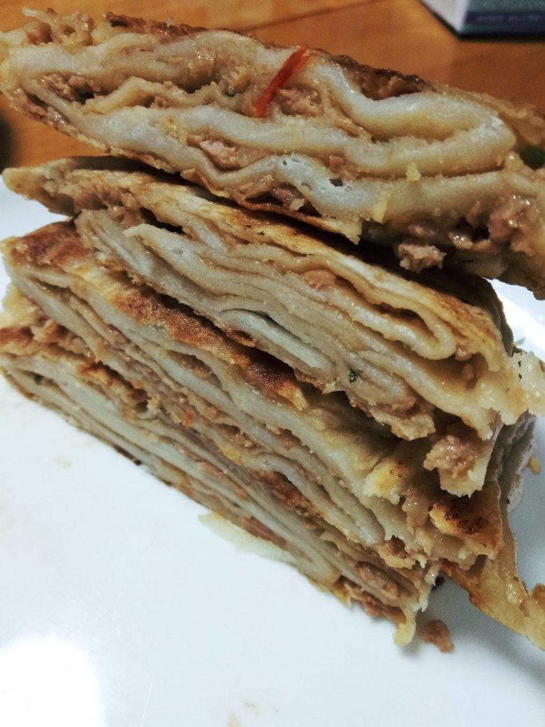千层肉饼