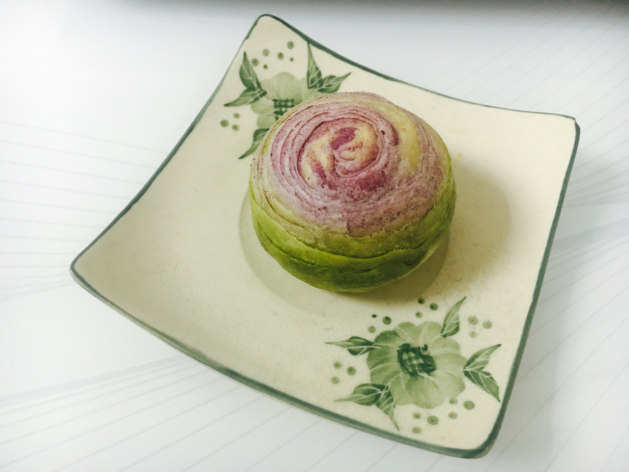 抹茶酥紫薯酥from爱和自由