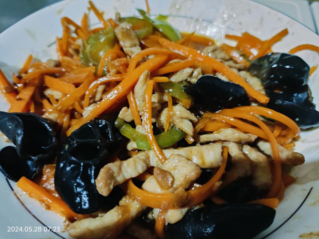 超级下饭鱼香肉丝（不辣版）