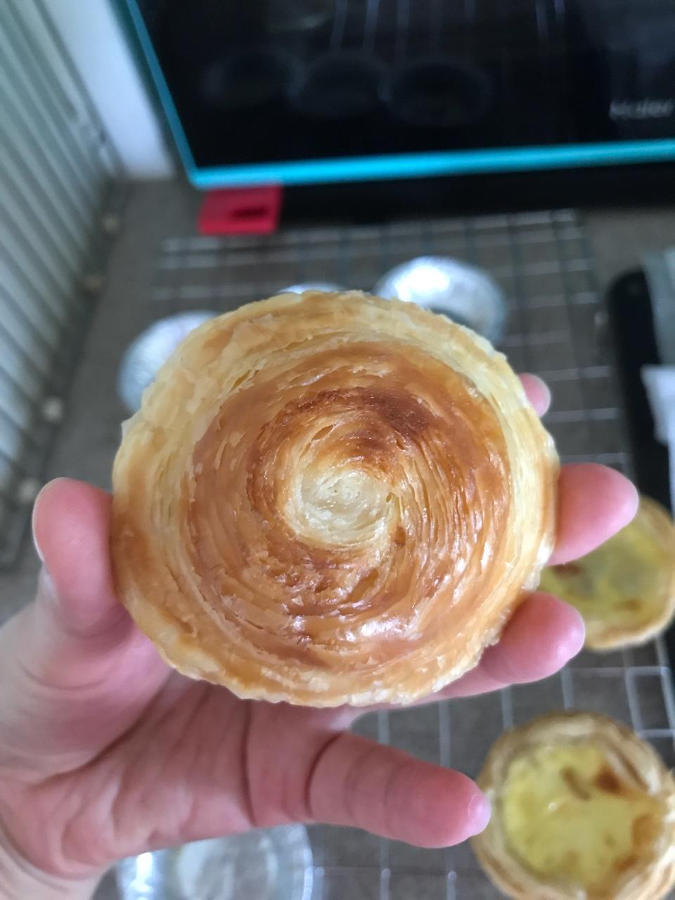 不塌底的蛋挞