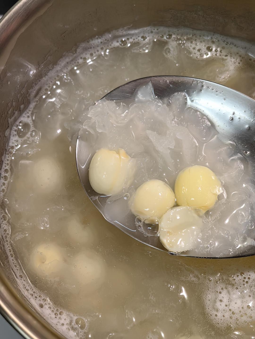 新鲜莲子糖水