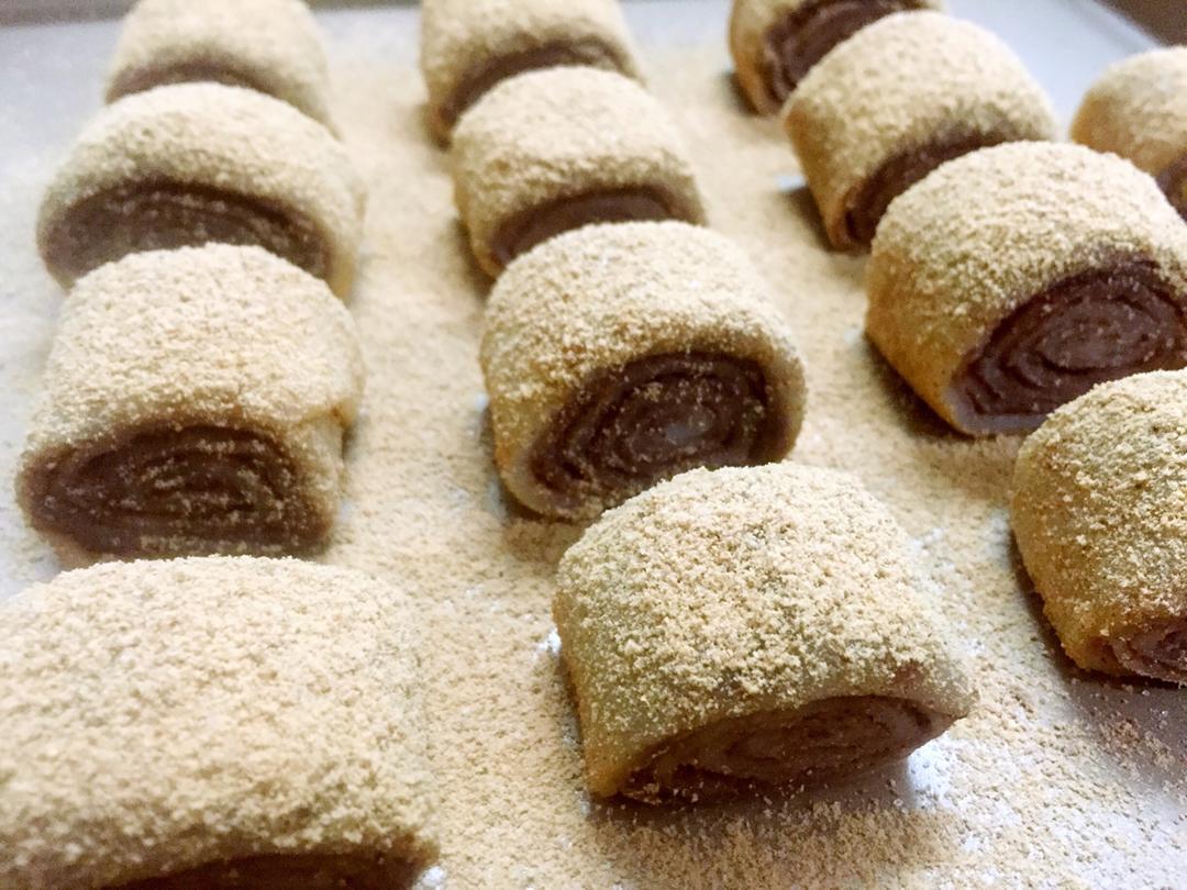 小乐老妈做的驴打滚