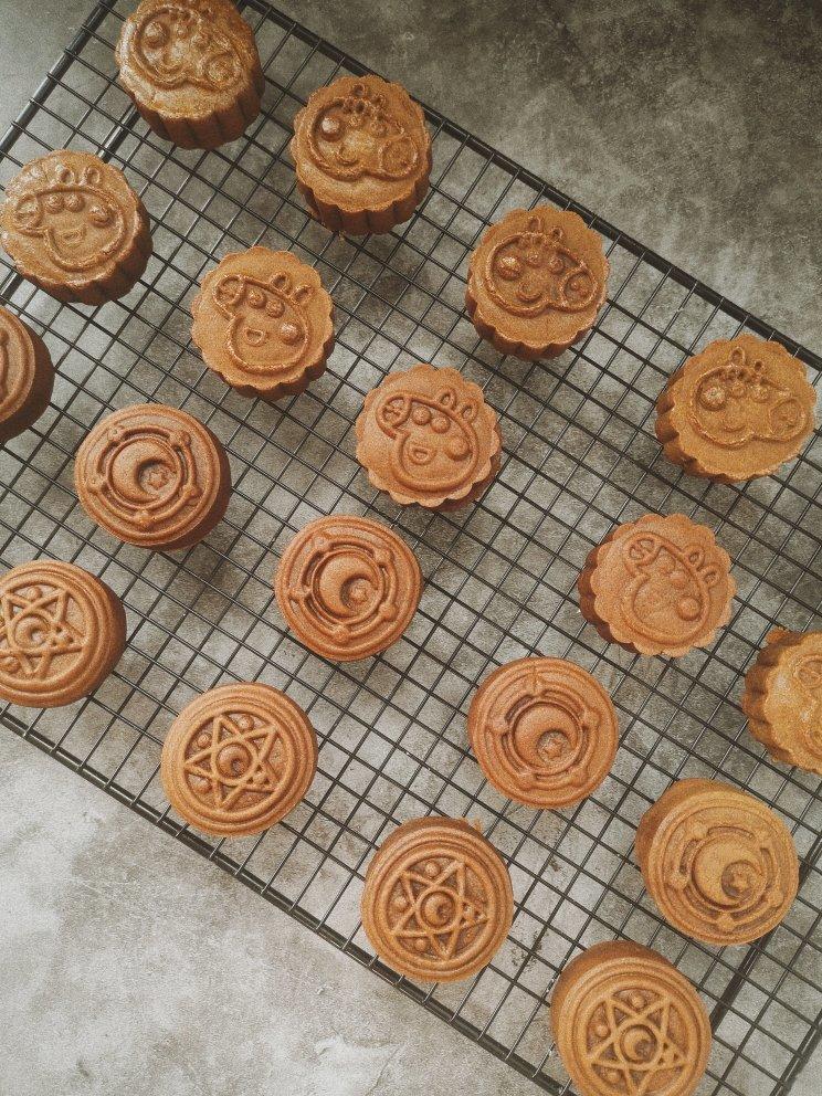 黑糖月饼（内附豪华五仁月饼的详细做法）