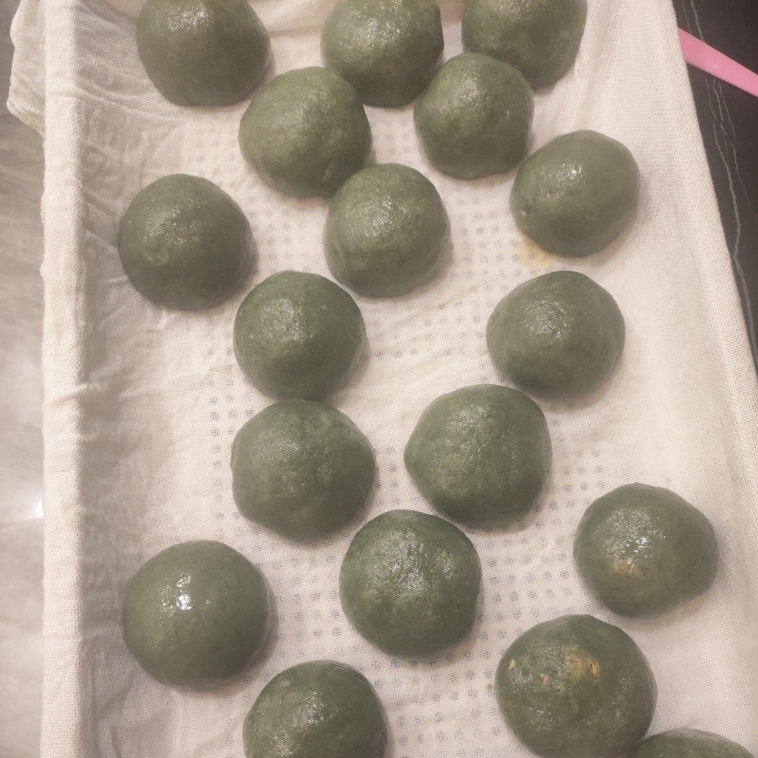 艾草粉青团（不裂不塌隔天不硬）