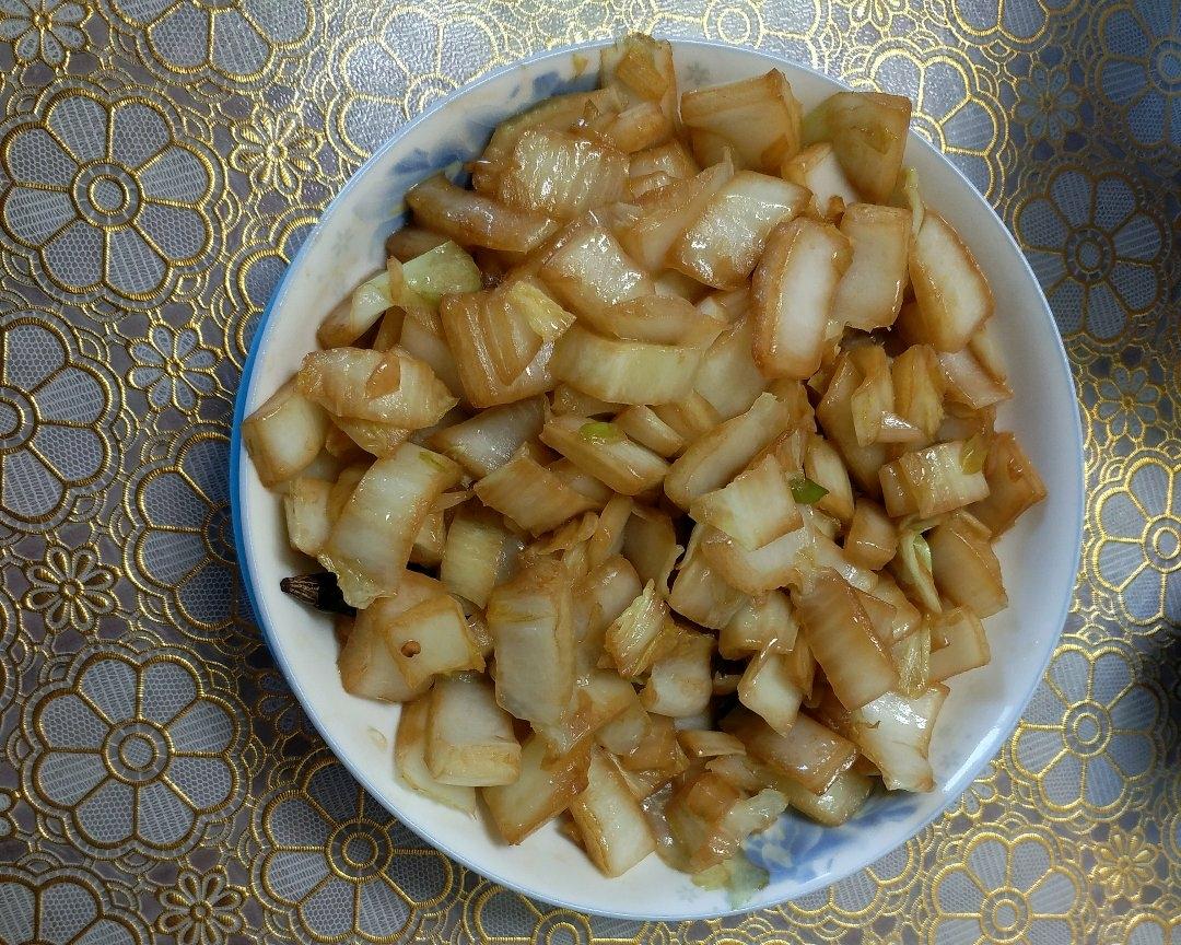 醋炝白菜帮