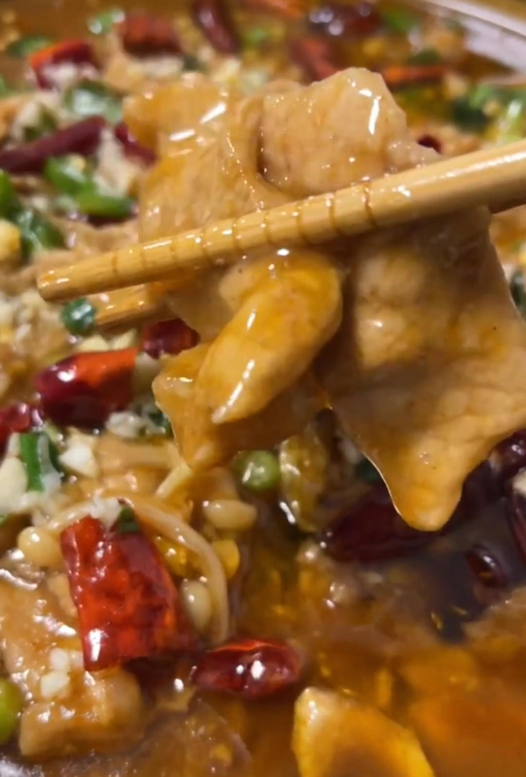金日菜谱：水煮肉片，香辣又开胃