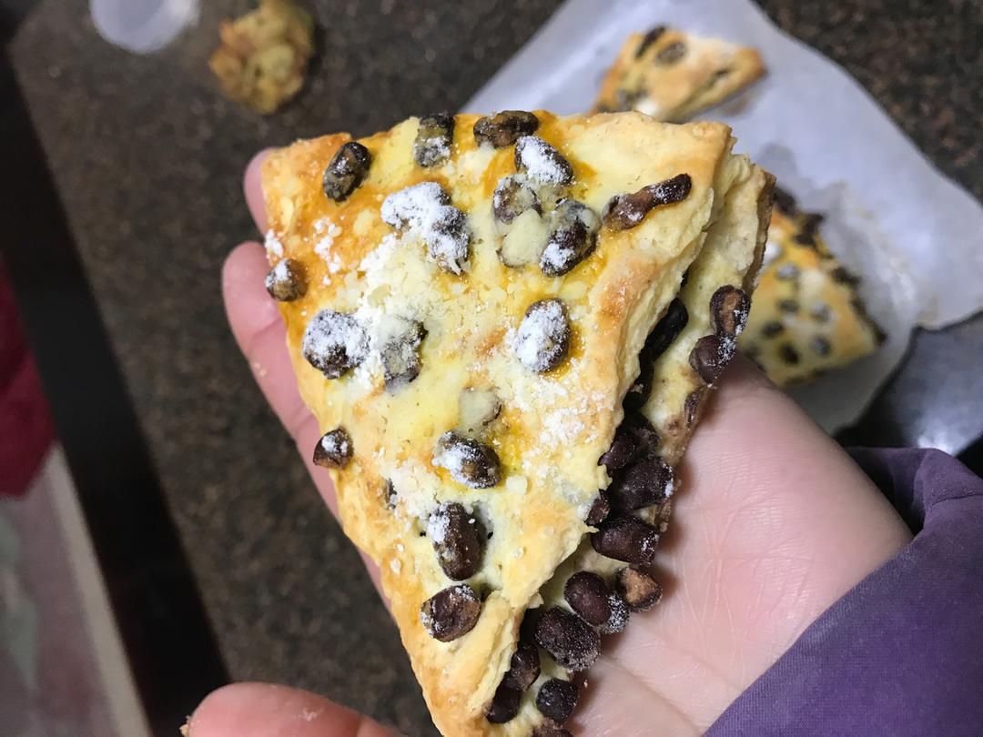 简单好做的星巴克红豆司康