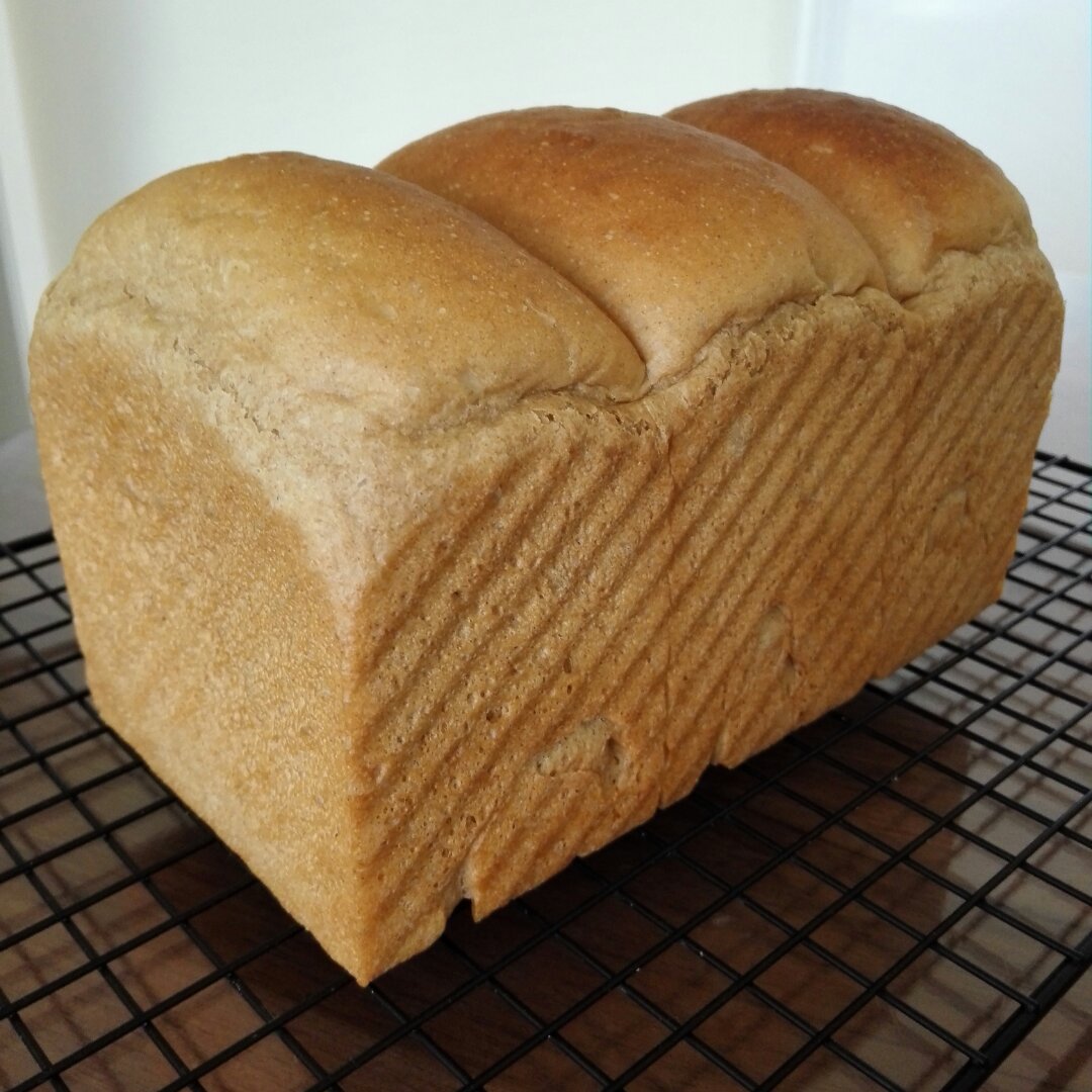 【低脂低糖】黑麦吐司 面包机版