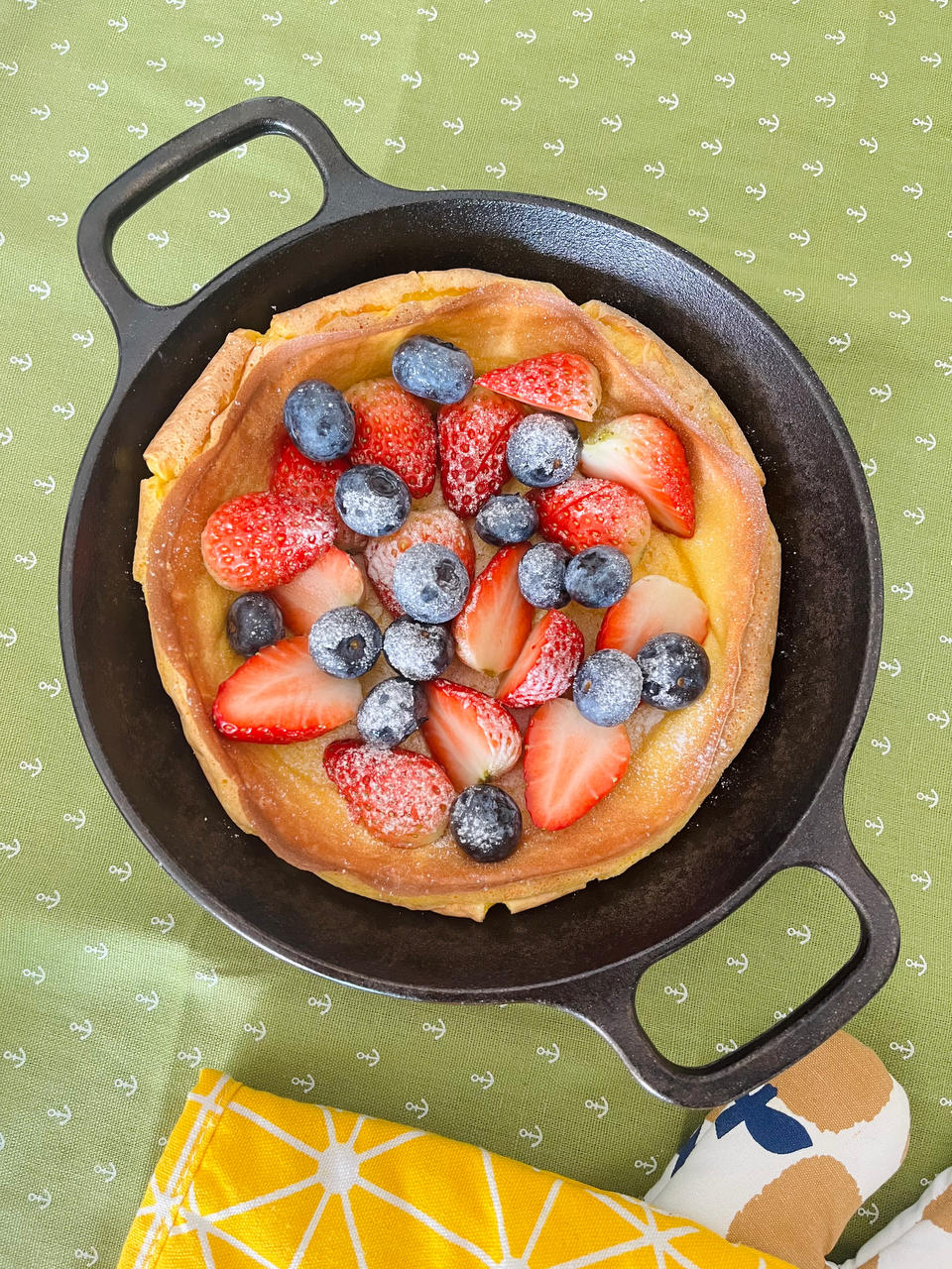 荷兰松饼㊙️附烤碗制作方法🔥没有铸铁锅也能做的荷兰宝贝