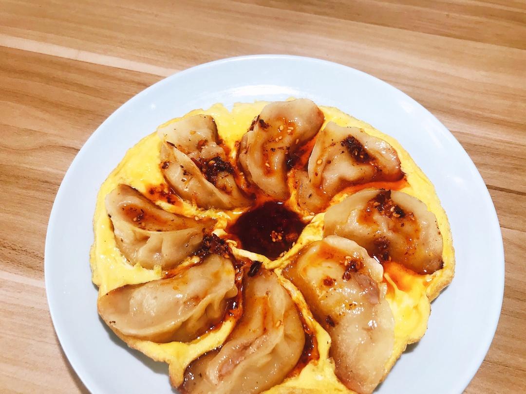 懒人快手抱蛋煎饺