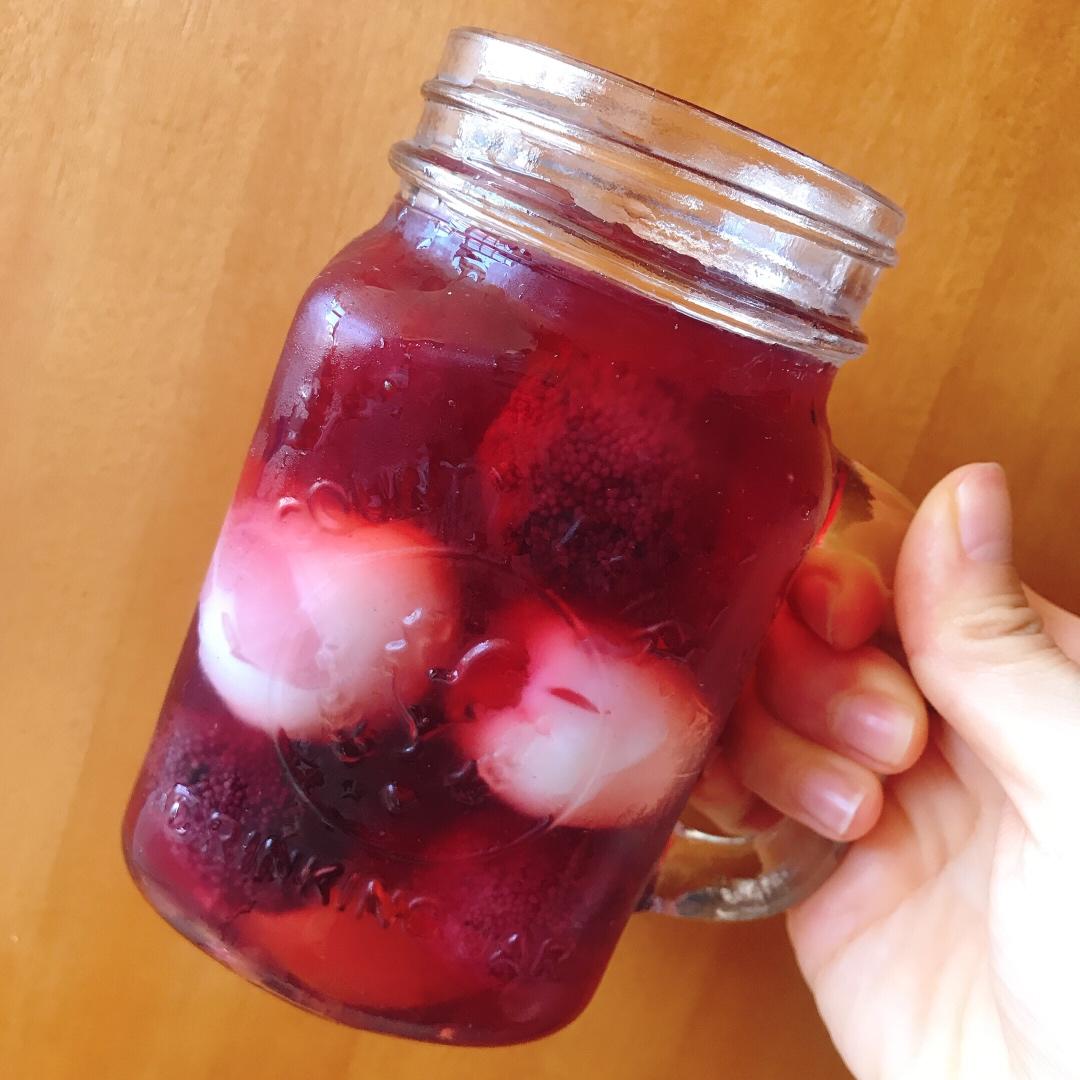 糖水荔枝杨梅饮