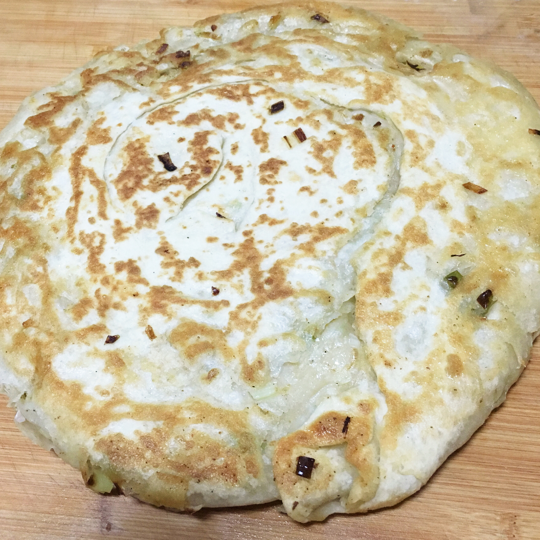 家常葱花饼