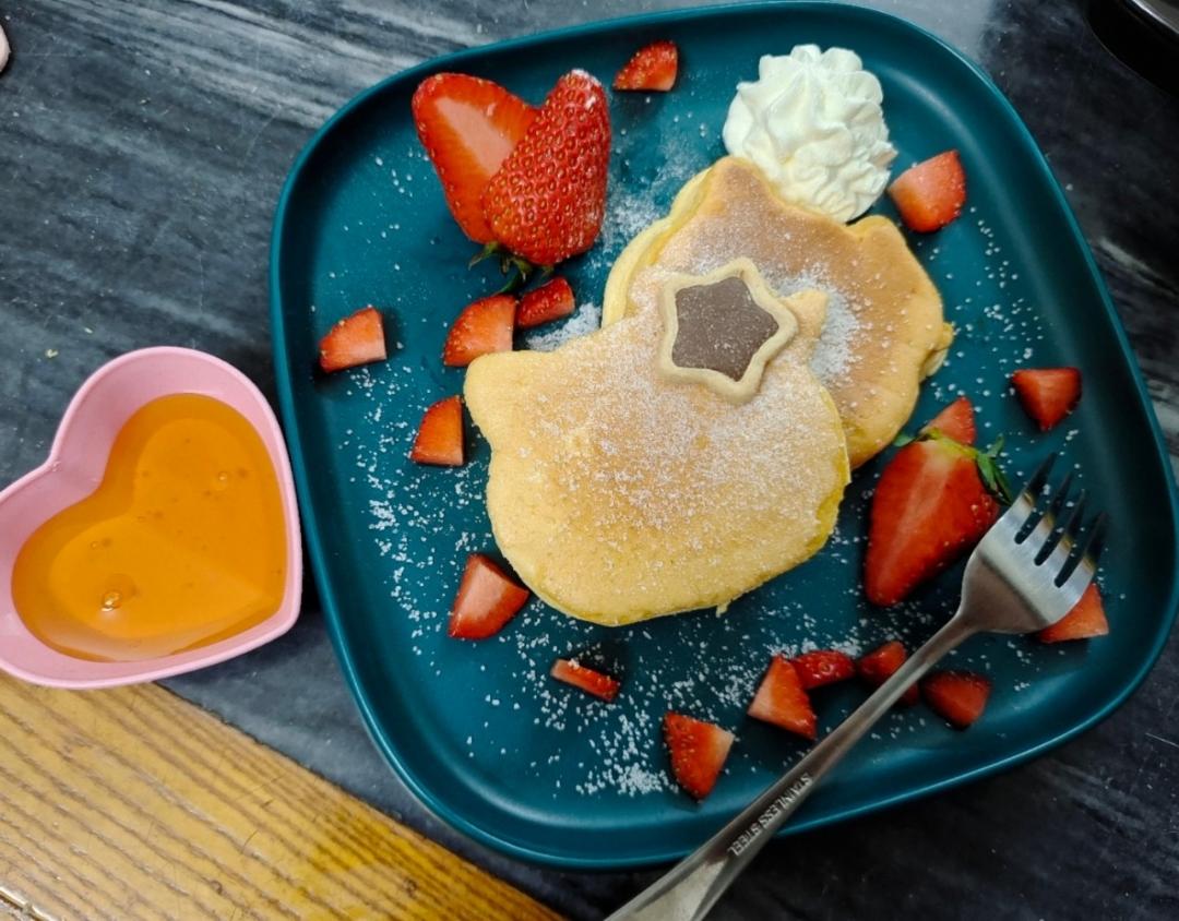 10分钟搞定网红舒芙蕾松饼🥞超松软『步骤详细附视频』『平底锅美食』