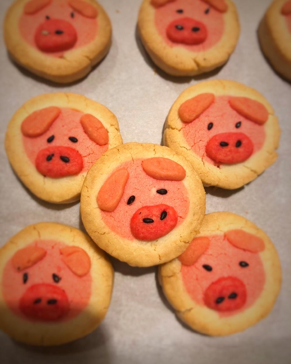 年味十足的福猪🐷曲奇（过年必备点心好彩头又好吃）