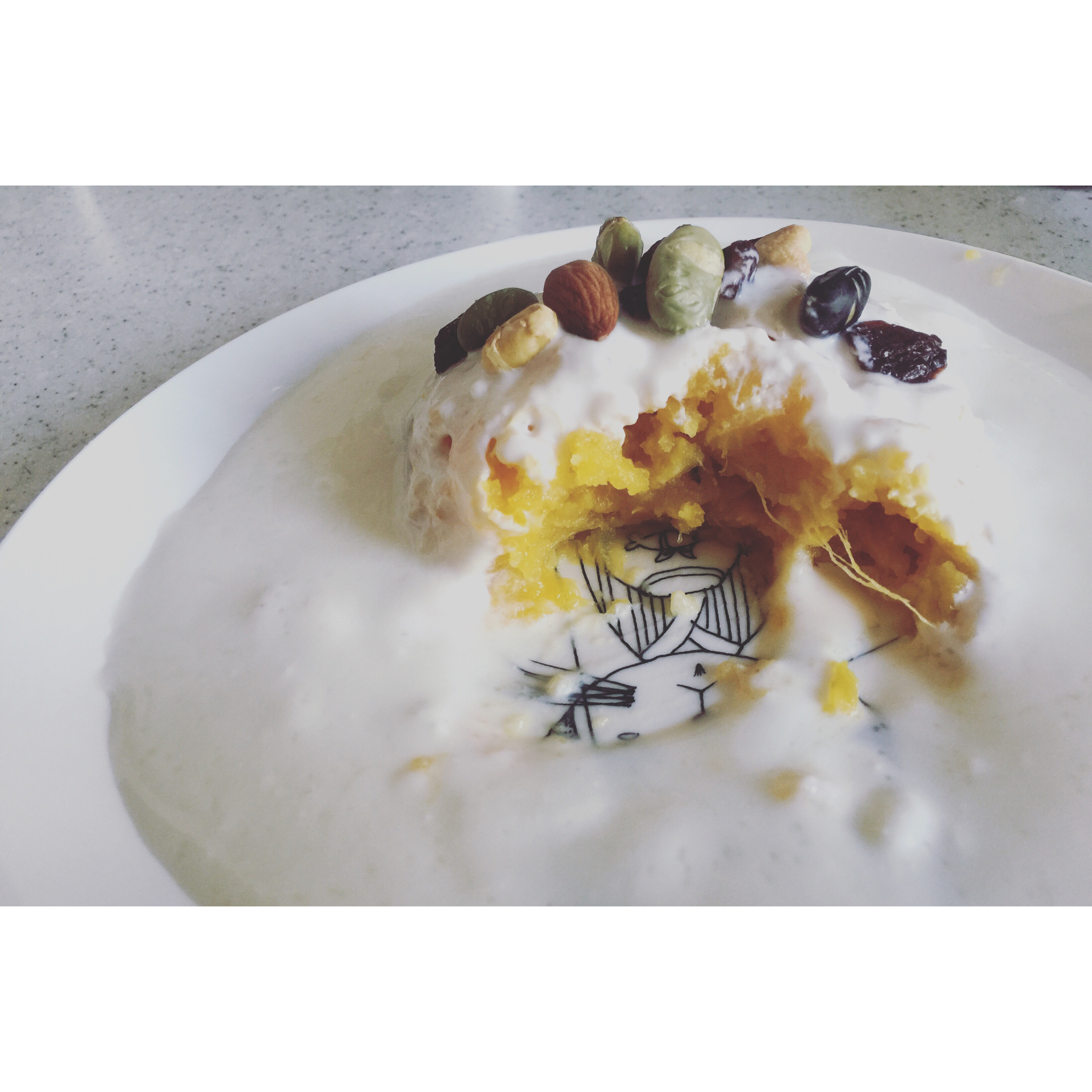 酸奶红薯泥