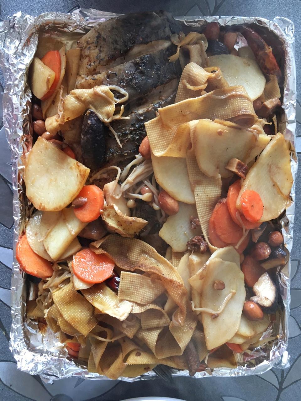 香辣烤鱼-烤箱版