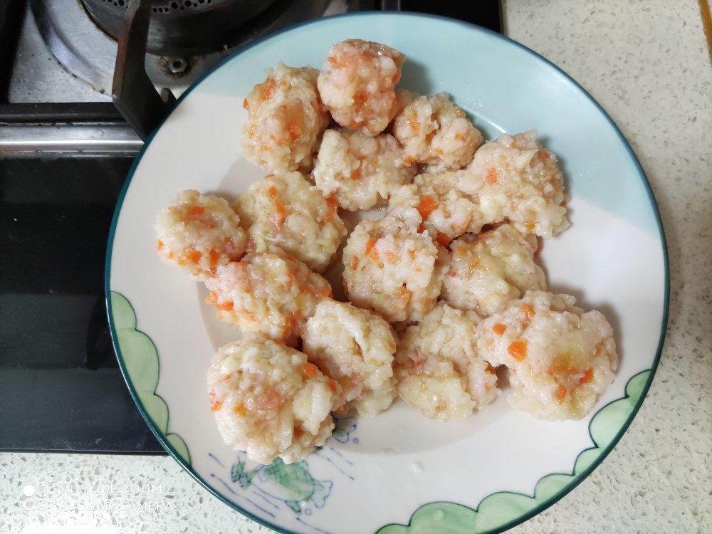 宝宝辅食鲜虾球