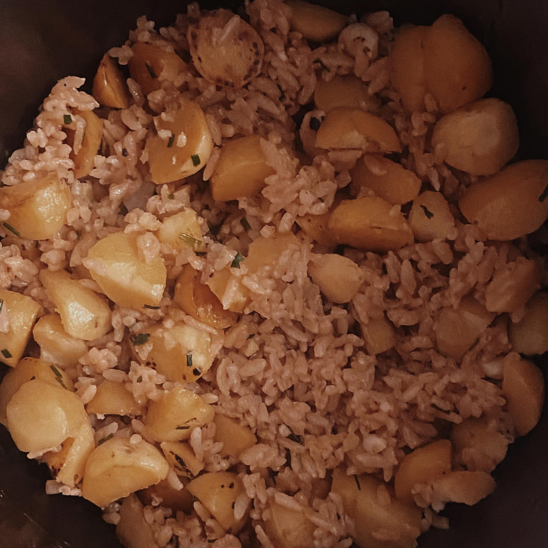 土豆焖饭（电饭锅版）