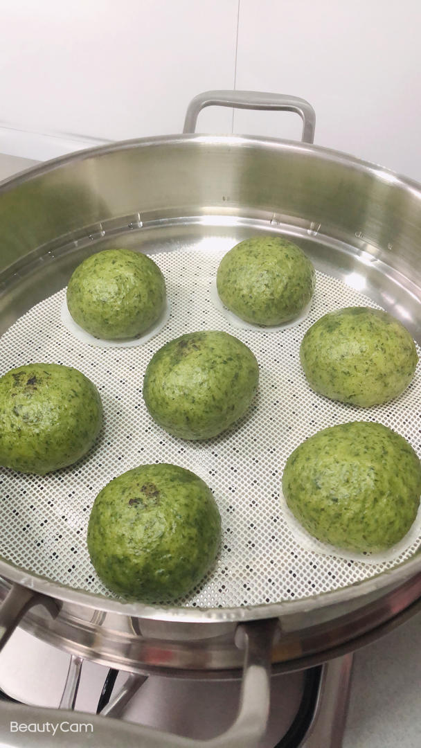 蒸一锅艾草馒头吧