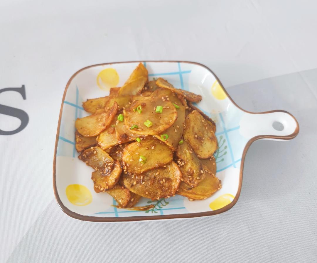 一定要做一次的孜然土豆片