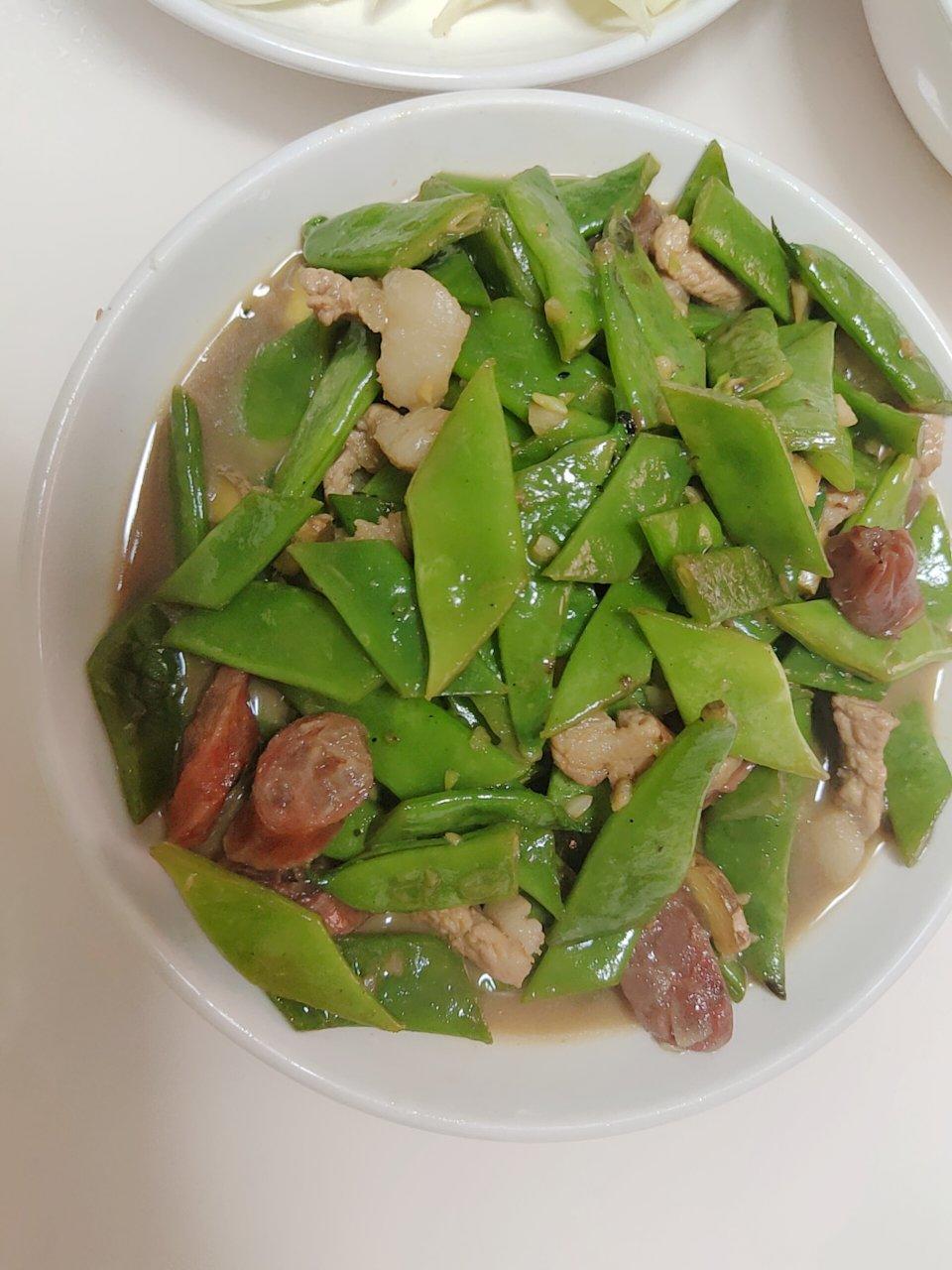 下饭神器 扁豆炒肉