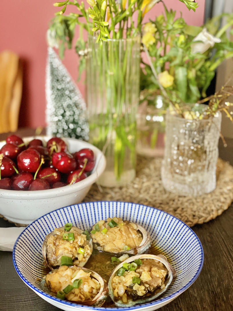 蒜蓉粉丝蒸鲍鱼