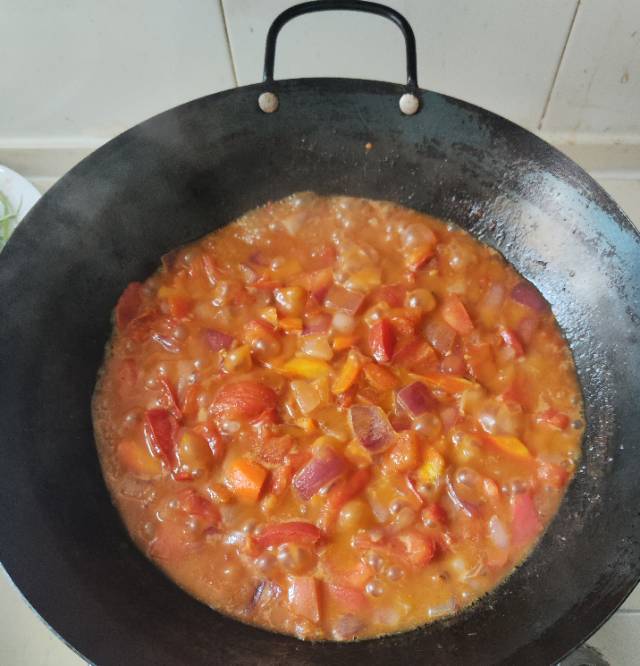 番茄土豆炖牛腩