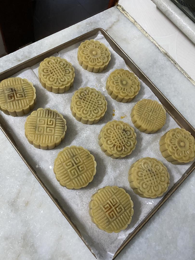 广式栗蓉月饼