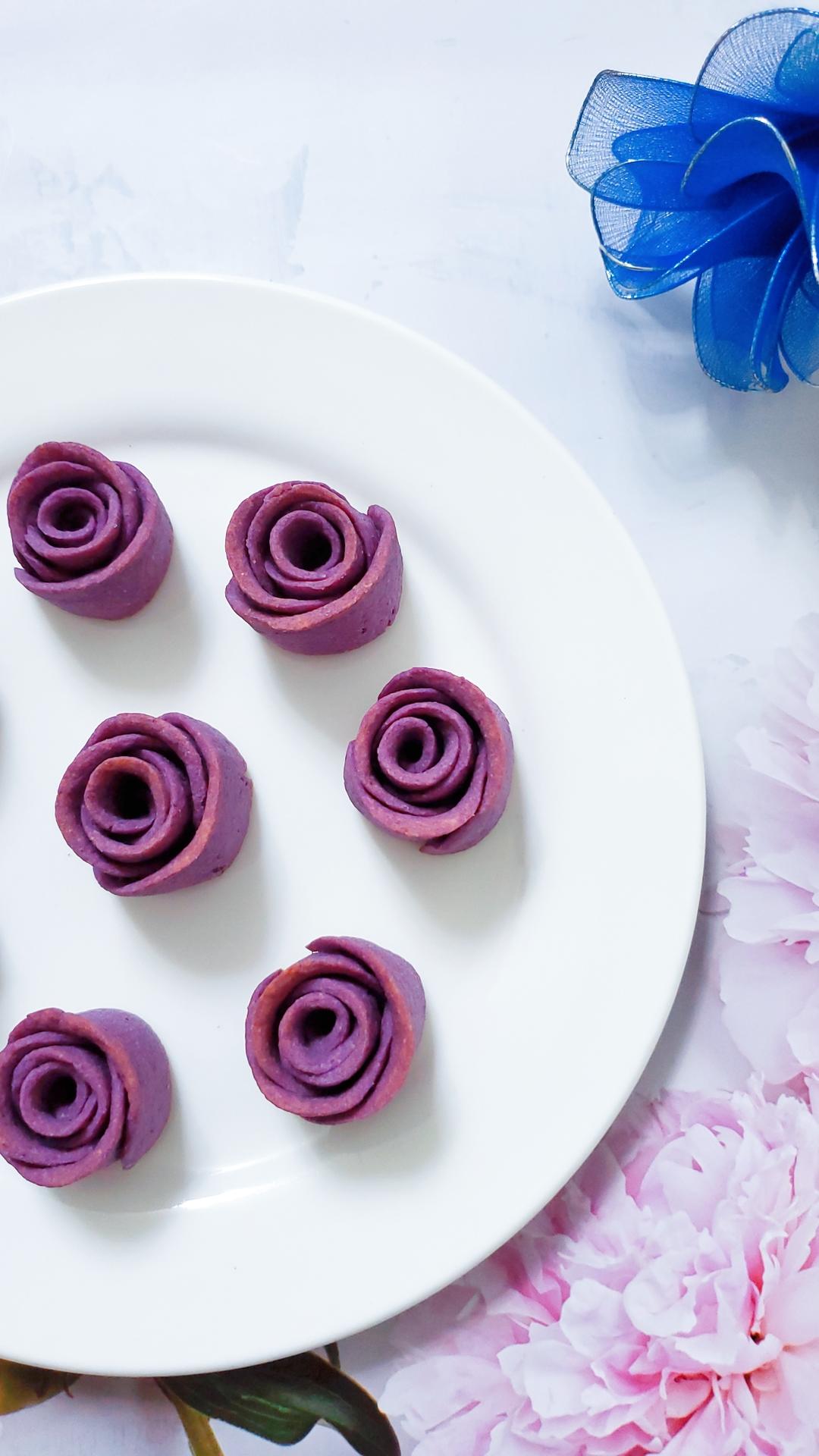 情人节玫瑰花曲奇