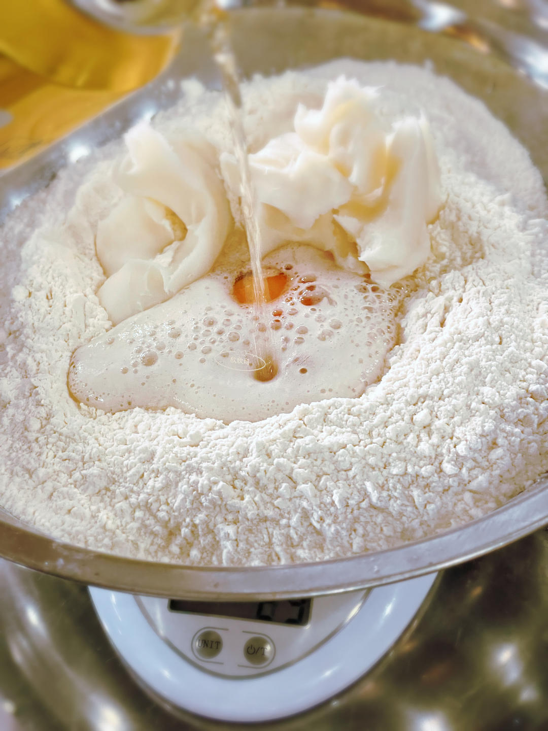 纯奶手撕吐司的做法 步骤1