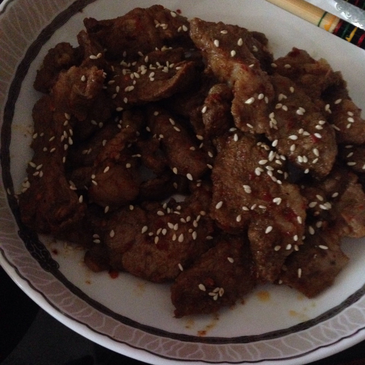 香煎梅花肉