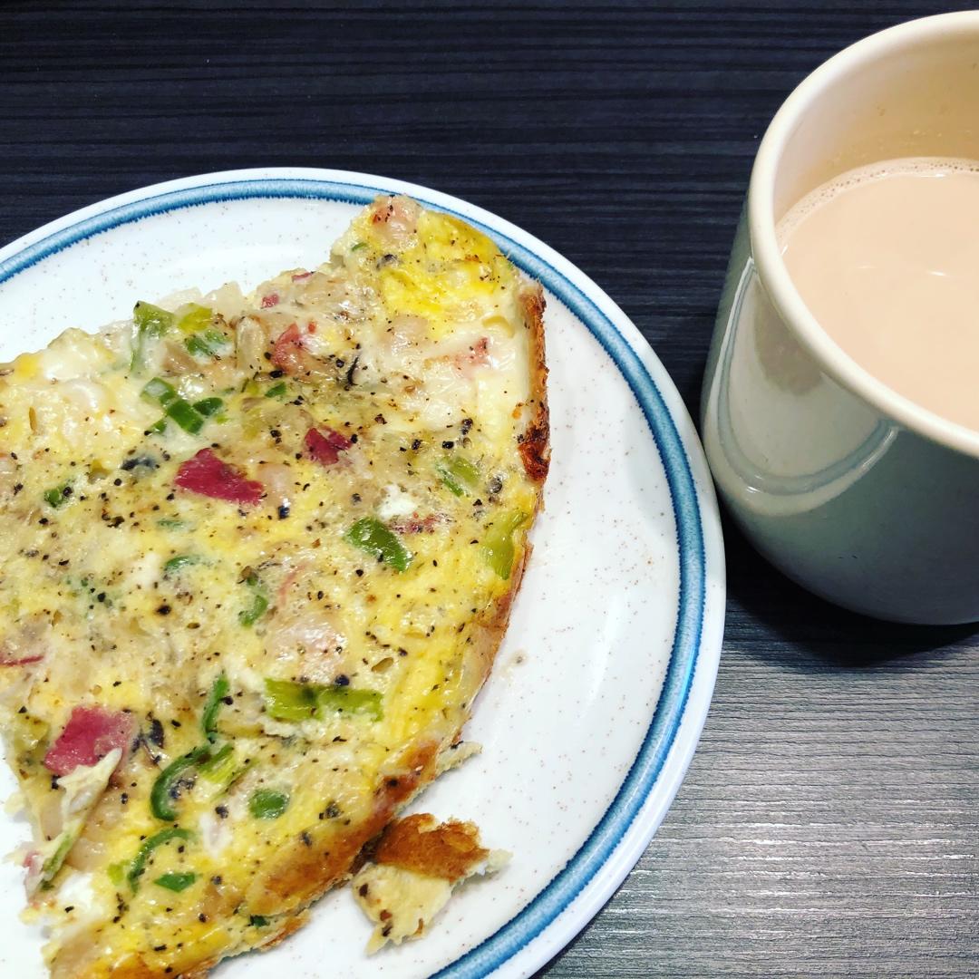 Fritatta 烘蛋啦烘蛋 培根哒～